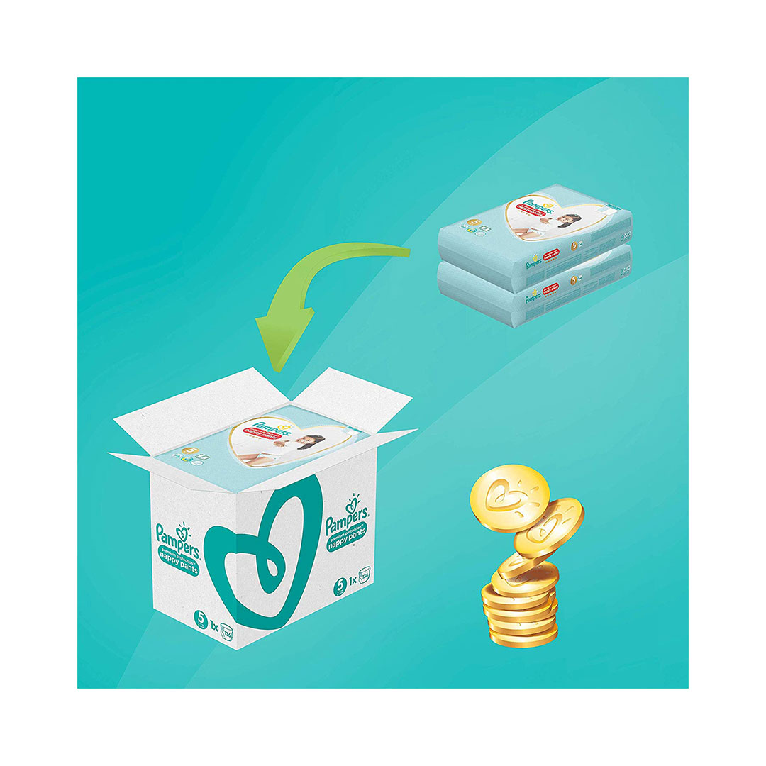 pampers overnight nappies